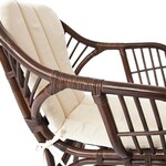 Комплект для отдыха SONOMA ( стол круглый (со стеклом)+2 кресла+диван ) /с подушками/  в Бахчисарае