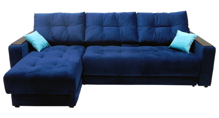 Угловой диван Бонд XL средний с накладкой 5 подушек в Бахчисарае