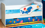 Кровать детская с фотопечатью Дельфин ЛДСП в Бахчисарае