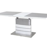 Стол обеденный раскладной OKT-211-2 (140/180) (Бело-серый) в Бахчисарае